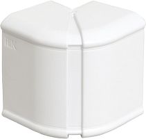 Угол внешний изменяемый для кабель-канала IEK Праймер 80x40мм белый картинка